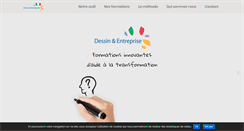 Desktop Screenshot of dessin-entreprise.com